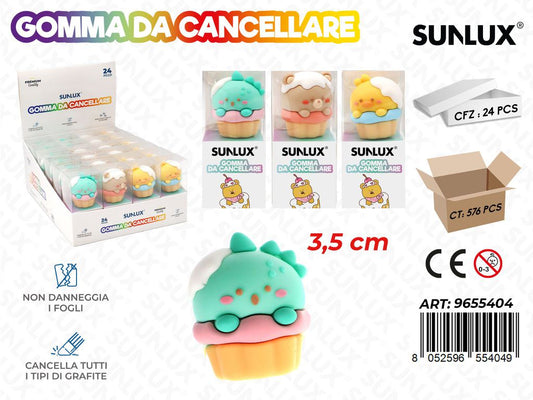 Esp. Gomma Da Cancellare Ass. 3.5Cm