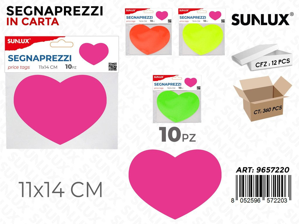SEGNAPREZZI COL. ASS. 10PCS 11*14CM 250GR
