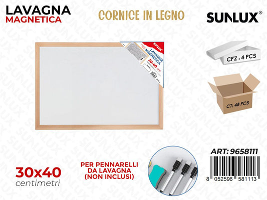 Sunlux Lavagna Magnetica 30*40CM