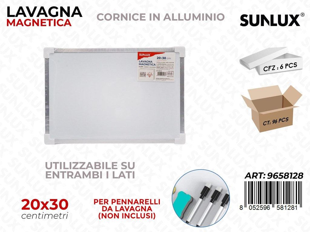 Sunlux Lavagna Magnetica c/ Pennar. 20*30CM