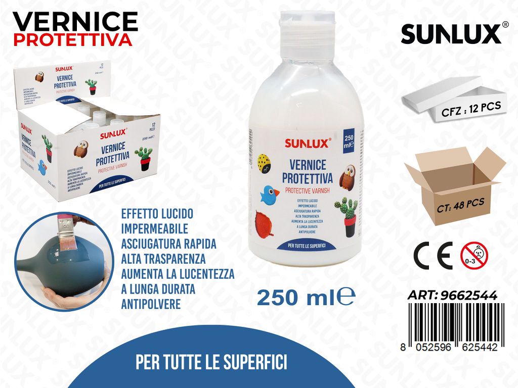 Sunlux Vernice Protettiva per Superfici 250ML