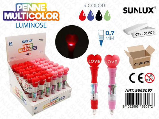 Penne Multicolor Multicolor 4Col. Ass. 0.7Mm
