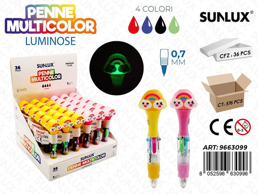 Penne Multicolor Multicolor 4Col. Ass. 0.7Mm