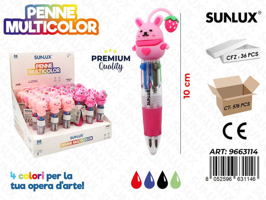 Esp. Penne Multicolor 10Cm / Pz Da 36