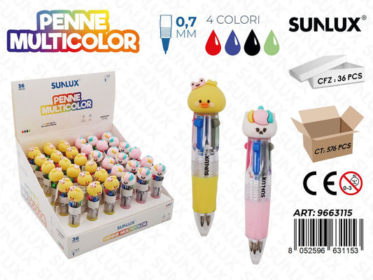 Esp. Penne Multicolor 0.7Mm 10Cm