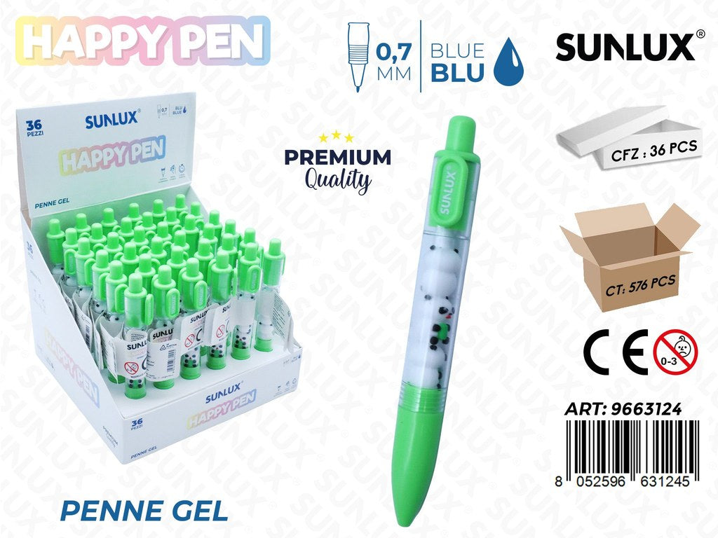 Esp. Happy Pen Gel Blu 0.7Mm