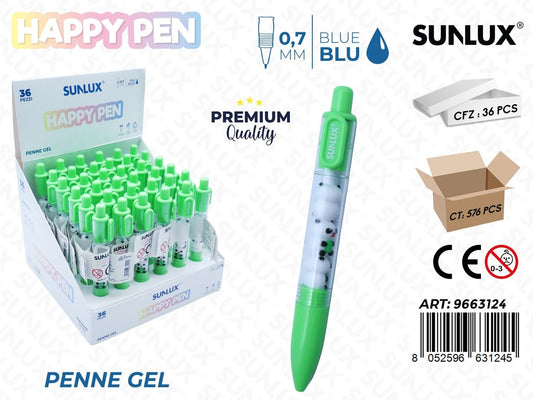 Esp. Happy Pen Gel Blu 0.7Mm