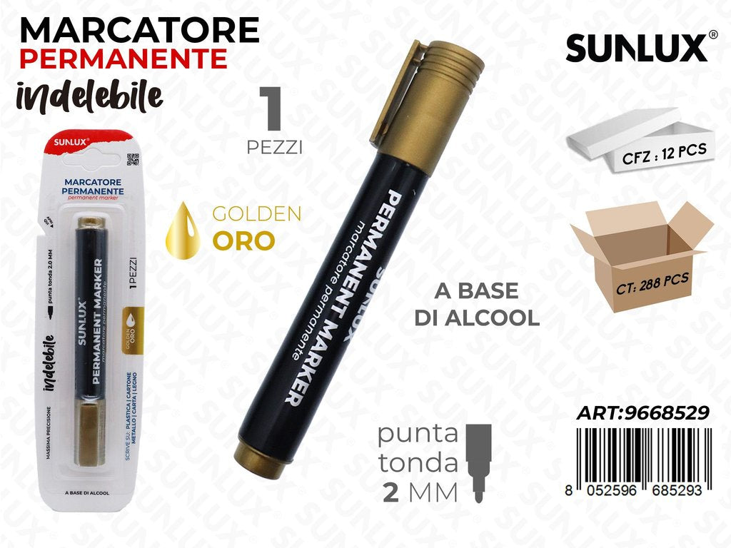 MARCATORE PERMAN. INDEL. ORO 2MM