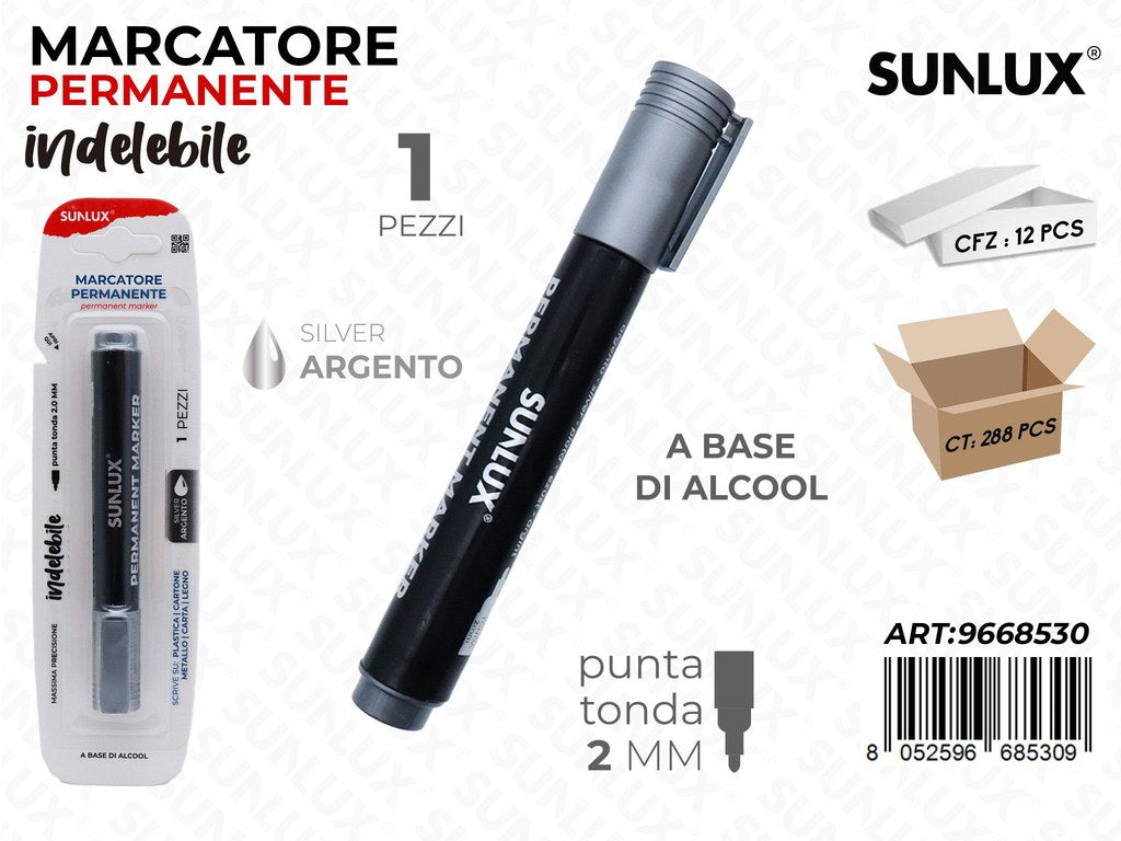 MARCATORE PERMAN. INDEL. ARG. 2MM