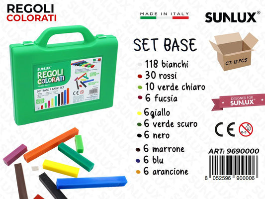 Regoli Colorati Set Base Valigetta