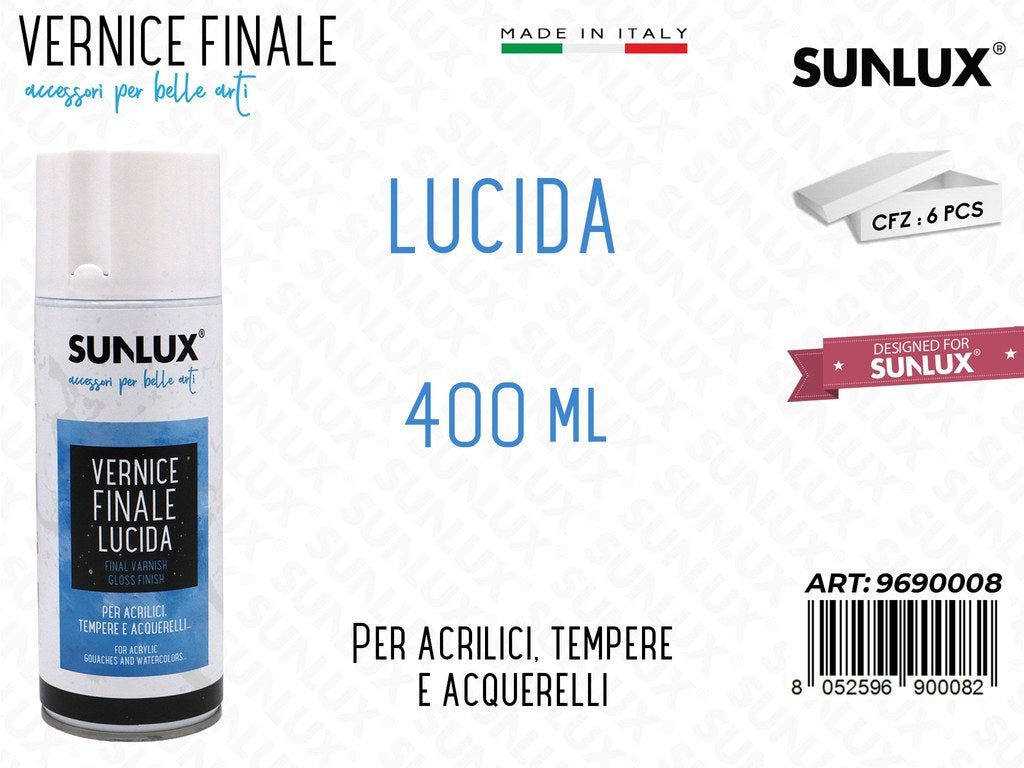 Vernice Spray Finale Lucida 400ML