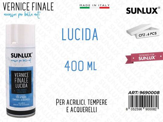 Vernice Spray Finale Lucida 400ML