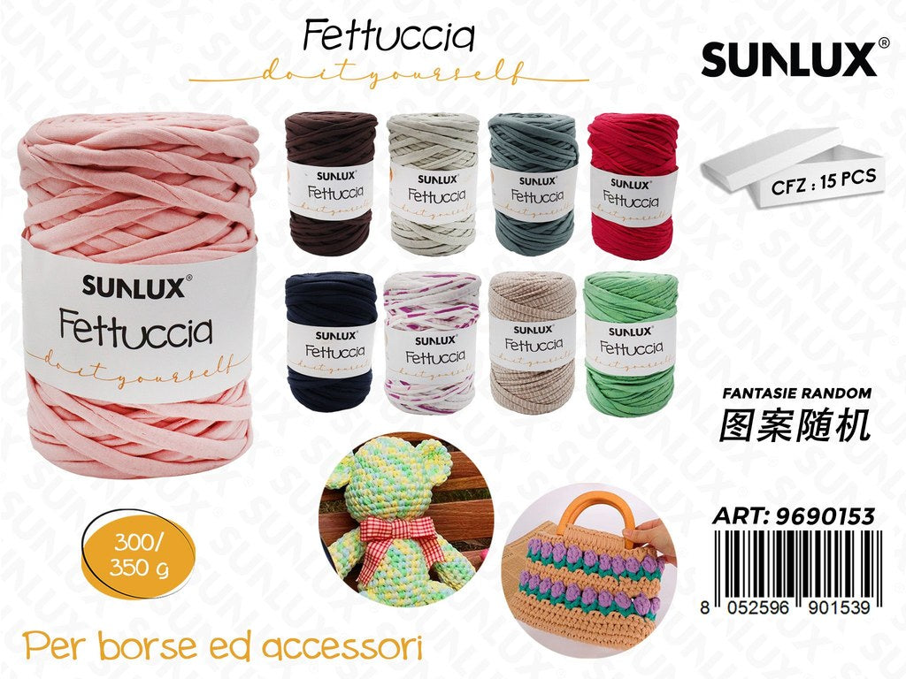 Sunlux Fettuccia Filato Assortito 300-350GR