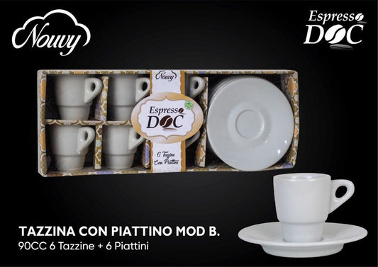 90cc Tazz. Caffe C/piatt 6+6p/pvc Box Mod.b
