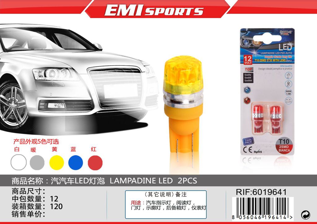 Lampadine Led Per Auto 2Pcs