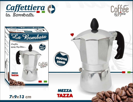 Caffettiera Bombata Mezza Tazza