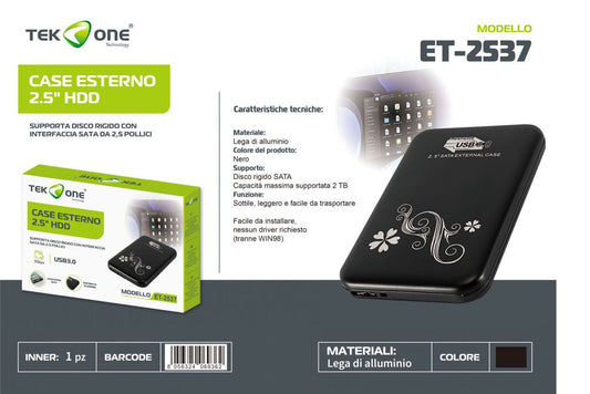 Case Esterno 3.0 Usb ET-2537