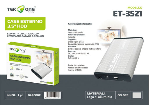 Case Hard Disk 3.5 Hdd