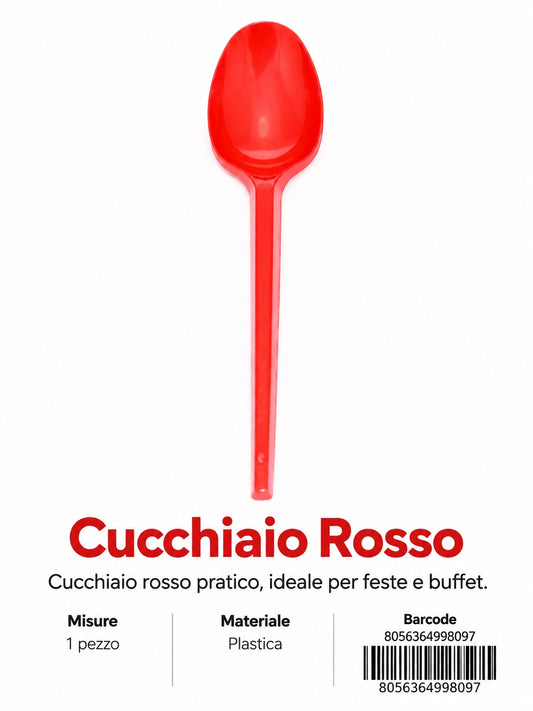 Prezzo Nettocucchiaio Rosso Elios 15Pz