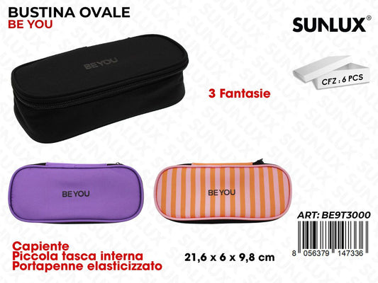 BUSTINA OVALE  BE YOU FANT. ASS. 21.6*6*9.8CM /PZ DA 6**
