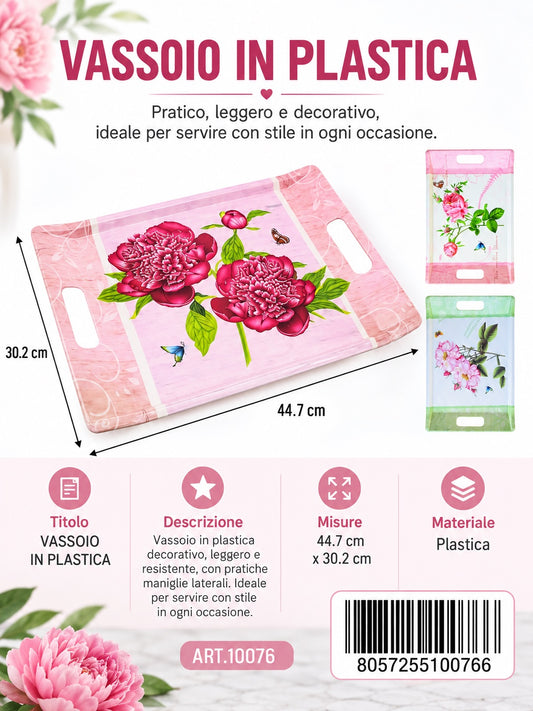 10076 B1 Vassoio In Plastica Ct 36