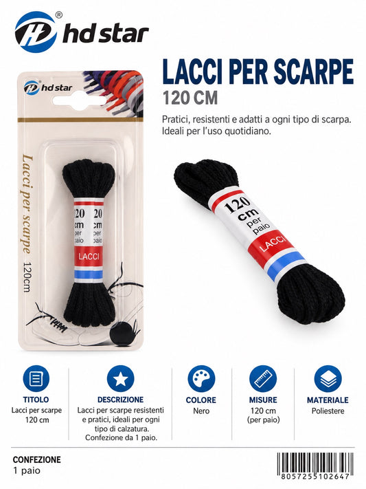 10264 Lacci Tondo 120Cm 1/12