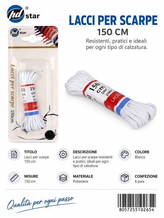 10265 Lacci Tondo 150Cm 1/12