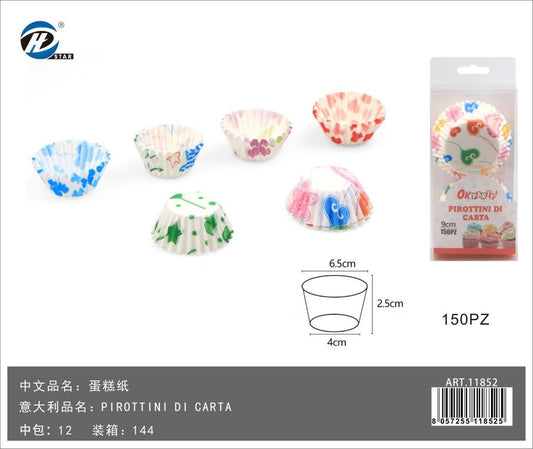 11852 Pirottini Di Carta Stp 9 Cm 1/12 Ct 144