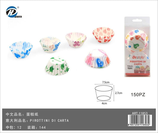 11853 Pirottini Di Carta Stp 10Cm 1/12 Ct 144