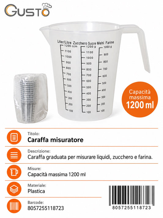 Caraffa Con Misura 1/12 Ct 144