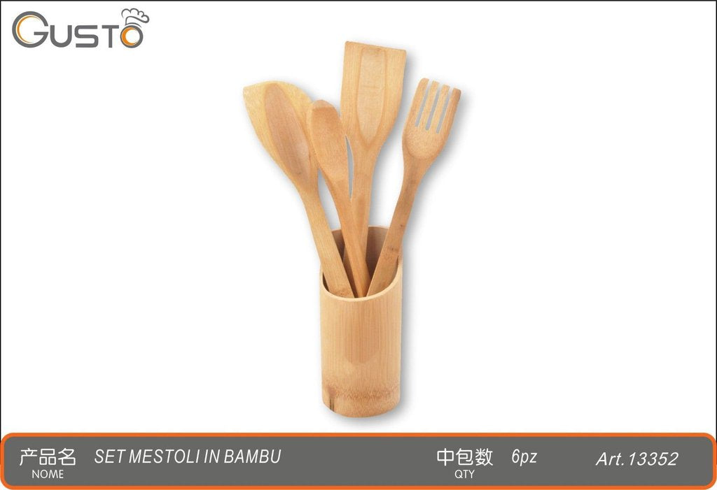 13352 Set Mestoli In Legno Ct 72