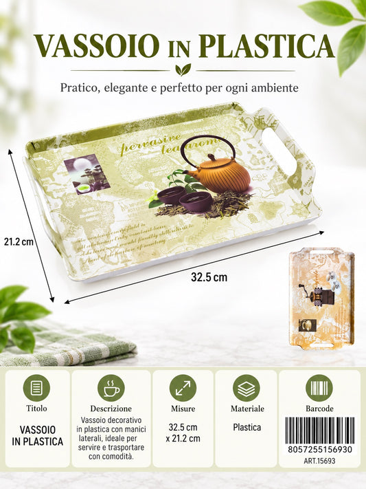15693 Vassoio In Plastica S Ct 48