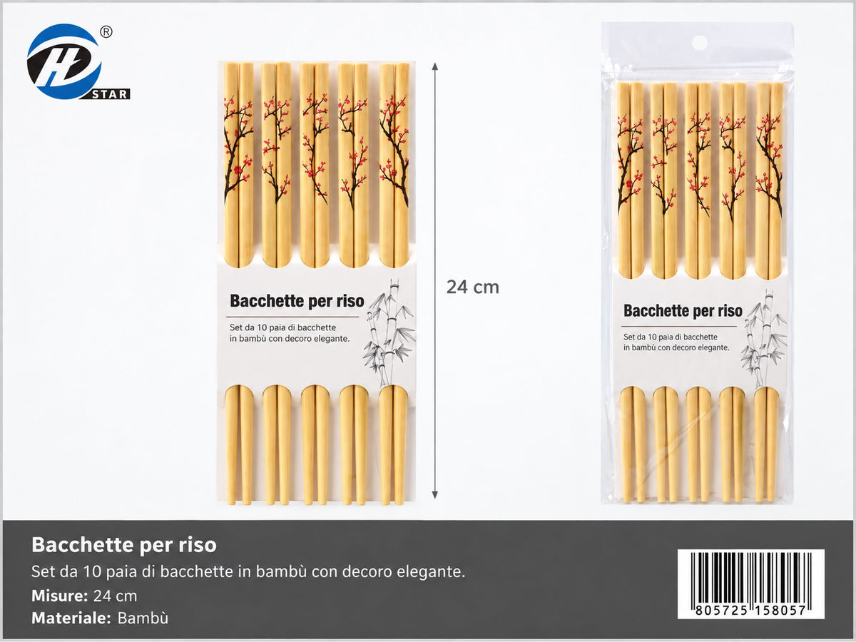 15805 Bacchette 10Pz 1/12 Ct 240