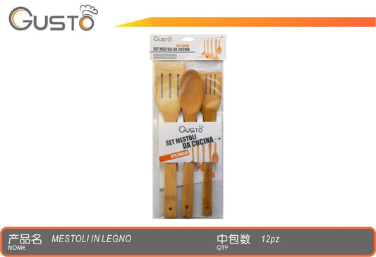 16475 Set Mestoli Da Cucina 3Pz 1/12 Ct 144