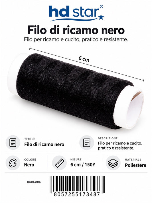 17348 Filo Nero 10Pcs（ ）150