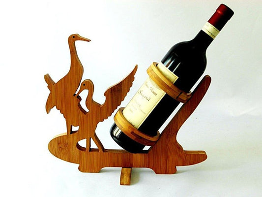 20012 Portabottiglie In Bambu''