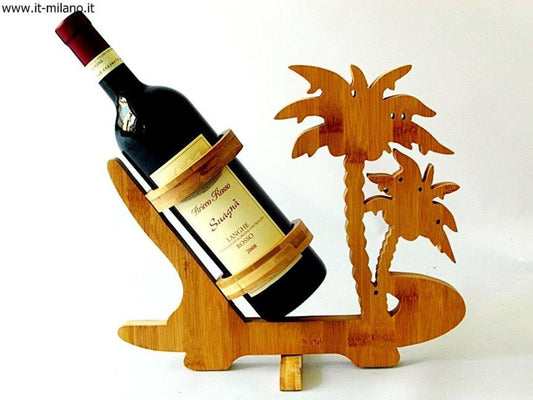 20014 Portabottiglie In Bambu''