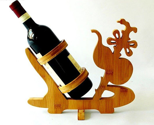 20015 Portabottiglie In Bambu''