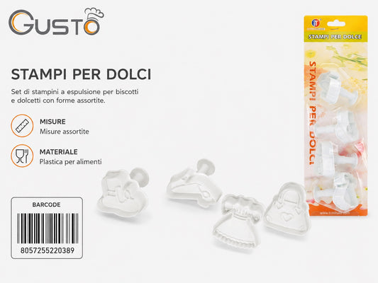 22038 Stampi Per Dolce 1/12