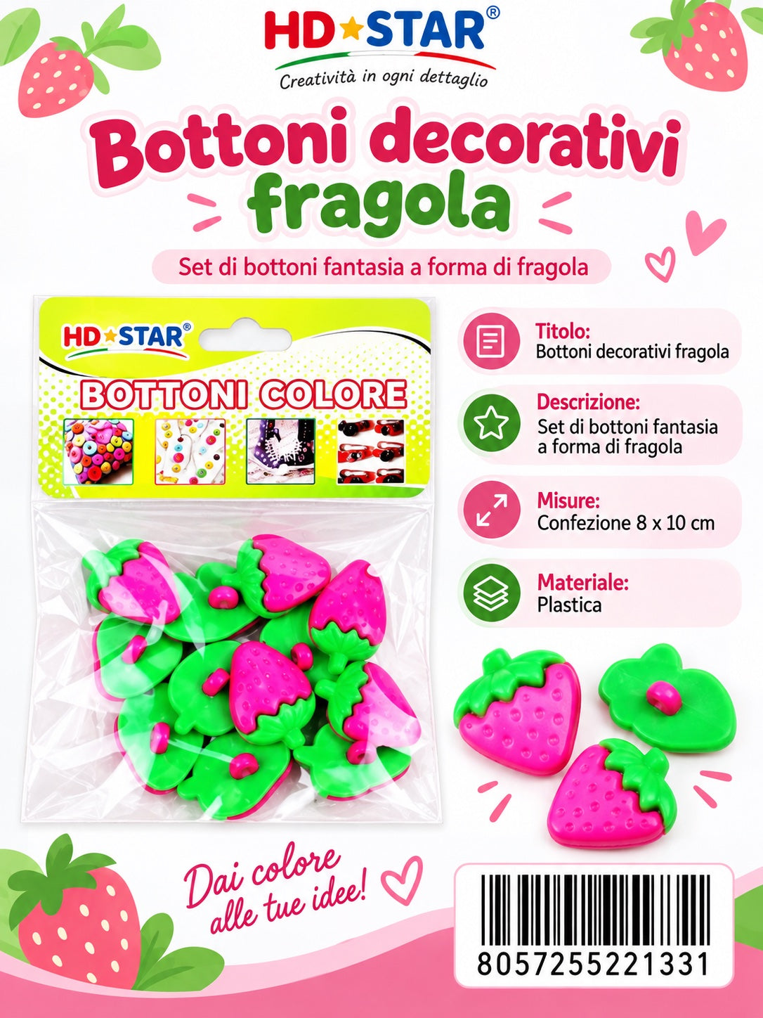 22133 Bottone Colore 1/24