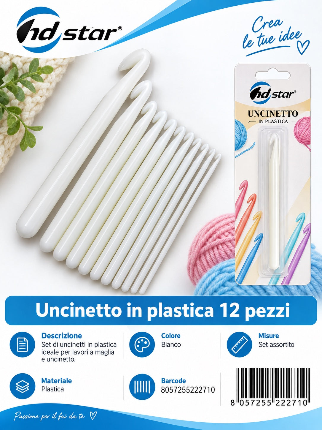 22271 Uncinetto 0.8Cm 1/24
