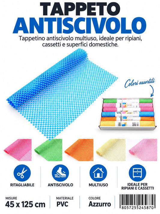 24587 Tappeto Antiscivolo 45*125Cm 1/12 Ct 48