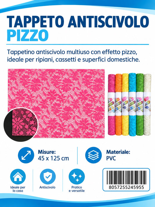 24595 Tappeto Antis.Pizzo 45X125Cm 1/12 Ct 48