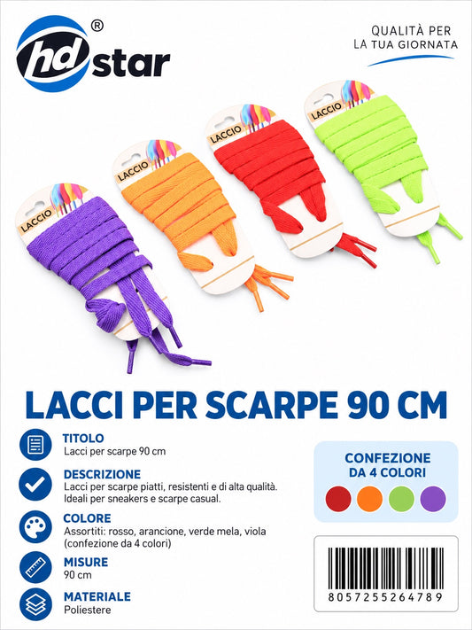 26478 Lacci Piatti 90Cm 1/12