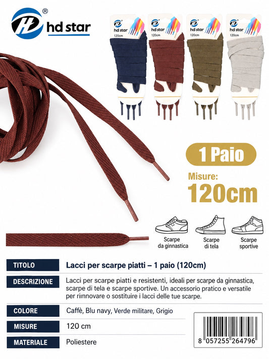 26479 Lacci Piatti 90Cm 1/12