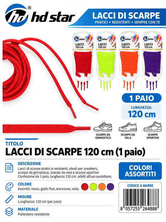 26488 Lacci Rotondi 90Cm 1/12