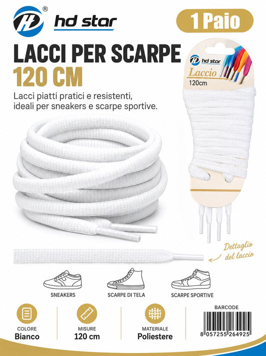 26492 Lacci Rotondi 120Cm 1/24