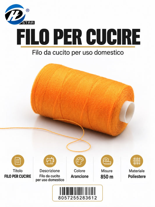 28361 Filo Per Cucire 850Cm 1/12 Ct 240