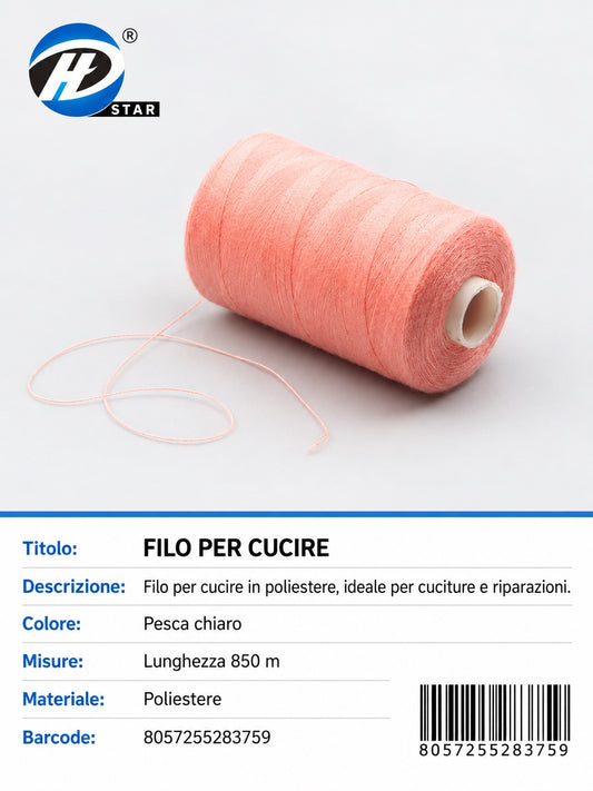 28375 Filo Per Cucire 850Cm 1/12 Ct 240