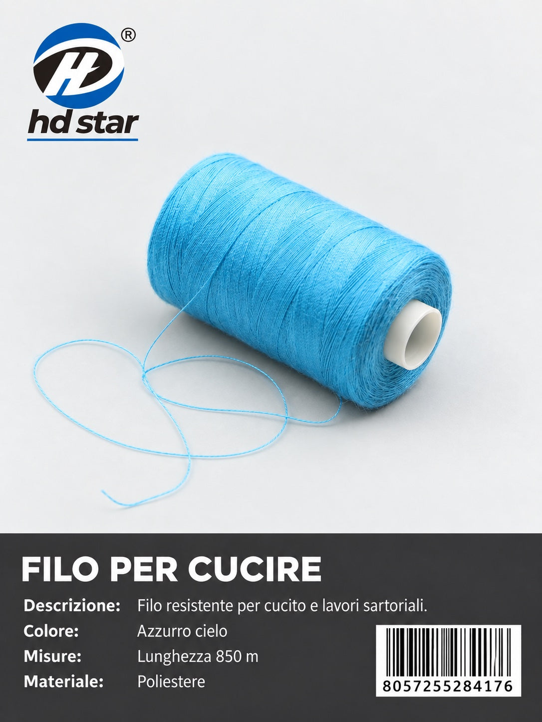 28417 Filo Per Cucire 850Cm 1/12 Ct 240